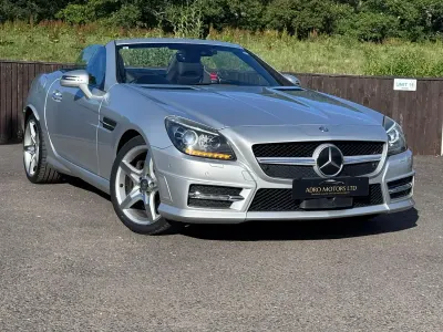 Used Mercedes SLK200 AMG 2015 Silver Cabriolet