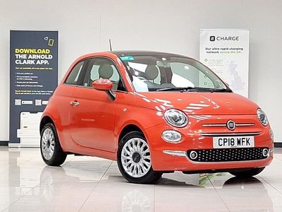 Used Fiat 500 Lounge 69 HP (50 kW) 2018 Pink Hatchback