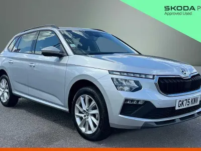 Used Skoda Kamiq SE 95 HP (69 kW) 2025 Brilliant silver metallic SUV