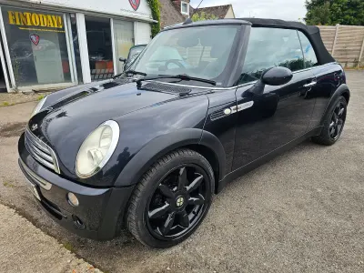 Used Mini Cooper Cabriolet 115 HP (84 kW) 2008 Black Cabriolet