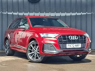 Used Audi Q7 Black Edition 286 HP (210 kW) 2022 Red SUV