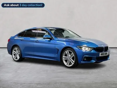 Used BMW 420 M Sport 190 HP (139 kW) 2018 Blue Coupe