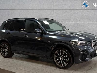 Arctic grey Used 2021 BMW X5 M Sport SUV | £40,375 (Fair price)