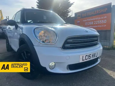 Used Mini Cooper Countryman 122 HP (89 kW) 2015 White SUV