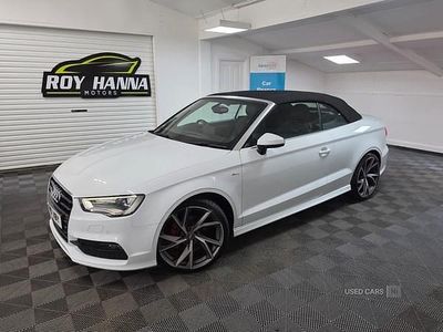 Used Audi A3 Cabriolet S-Line 2015 White Cabriolet