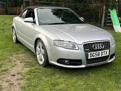 Used Audi A4 Cabriolet S-Line 2008 Silver Cabriolet