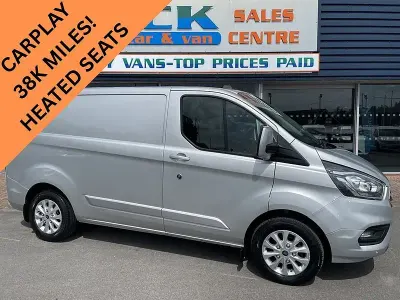 Used Ford Transit Custom Limited 130 HP (95 kW) 2020 Silver Van