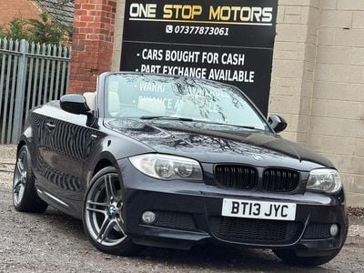 Black Used 2013 BMW 118 Cabriolet Sport Line Cabriolet | £3,995 (Good price)