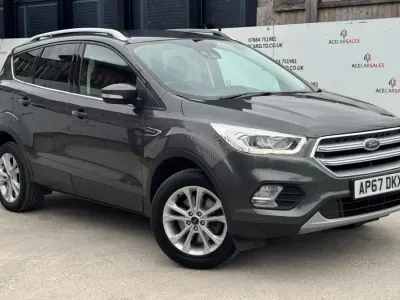 Begagnad Ford Kuga Titanium 182 HK (133 kW) 2018 Grå SUV