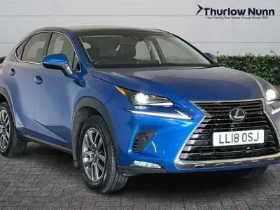 Used Lexus NX300h Luxury Line 197 HP (144 kW) 2018 Blue SUV
