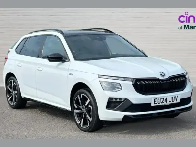 Used Skoda Kamiq Monte Carlo 116 HP (85 kW) 2024 White SUV