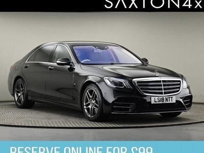 used Mercedes 500 S-Class (2018/18)SAMG Line L 9G-Tronic auto 4d