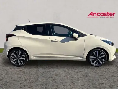 Used Nissan Micra Tekna 92 HP (67 kW) 2022 White Hatchback
