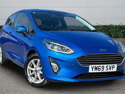 Occasion Ford Fiesta Zetec 86 ch (63 kW) 2019 Bleue Citadine