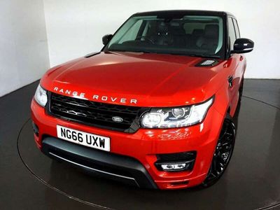used Land Rover Range Rover Sport 3.0 SDV6 HSE DYNAMIC 5d AUTO-2 FORMER KEEPERS-FINISHED IN FIRENZE RED WITH