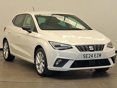 Used Seat Ibiza XCELLENCE 115 HP (84 kW) 2024 White Hatchback