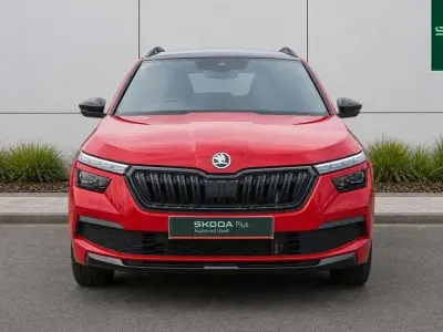 Used Skoda Kamiq Monte Carlo 147 HP (108 kW) 2023 Velvet red metallic SUV