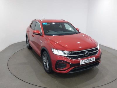 Red Used 2023 VW T-Roc R-line SUV | £21,498 (Fair price)