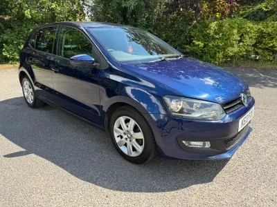 Used VW Polo Match 60 HP (44 kW) 2013 Blue Hatchback