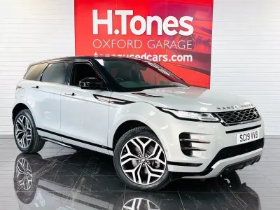 Używany Land Rover Range Rover evoque First Edition 2019 Srebrny SUV