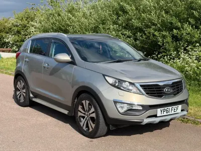 Używany Kia Sportage 114 KM (83 kW) 2011 Srebrny SUV