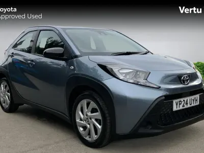 Used Toyota Aygo X PURE 72 HP (52 kW) 2024 Persian salt (metallic paint) SUV