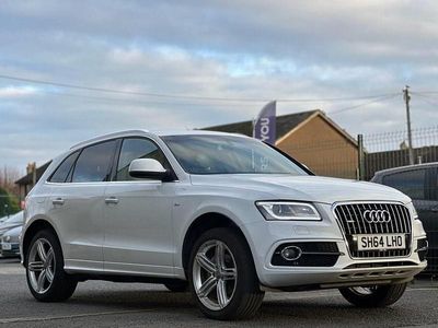 White Used 2014 Audi Q5 S-line plus SUV | £10,495 (Fair price)