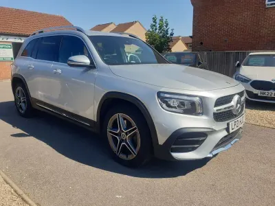 Used Mercedes GLB200 AMG line 163 HP (119 kW) 2021 Silver SUV