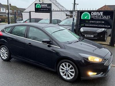 Black Used 2015 Ford Focus Titanium Hatchback | £5,495 (Fair price)