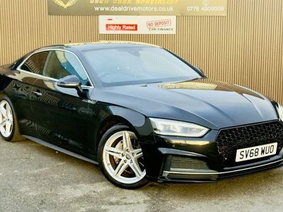 Used Audi A5 S-Line 190 HP (139 kW) 2018 Black Coupe