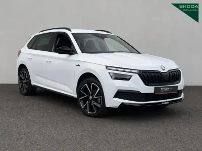 Begagnad Skoda Kamiq Monte Carlo 115 HK (84 kW) 2021 Vit SUV