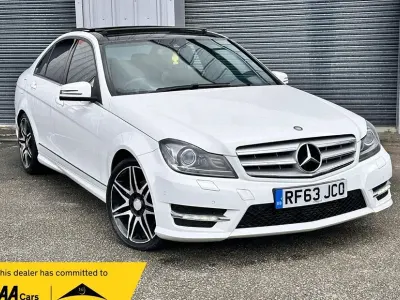Usado Mercedes C250 AMG 2014 Branco Sedan