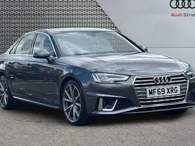 Used Audi A4 S-Line 150 HP (110 kW) 2019 Grey Sedan