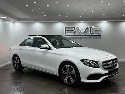 Used Mercedes E220 Premium 2017 White Sedan