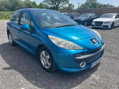 Used Peugeot 207 2008 Blue Hatchback