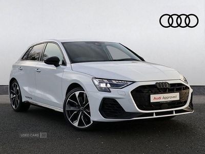 Used Audi S3 Sportback Black Edition 310 HP (228 kW) 2025 White Hatchback