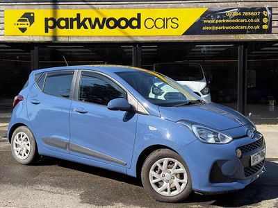 Used Hyundai i10 SE 87 HP (63 kW) 2017 Blue Hatchback