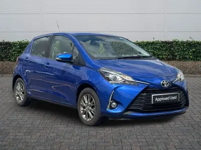 Used Toyota Yaris 2020 Blue Hatchback