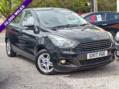 Used Ford Ka Plus Zetec 70 HP (51 kW) 2017 Black Hatchback