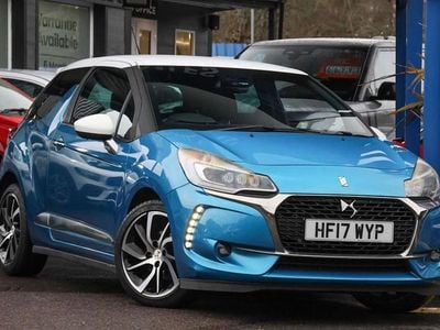Blue Used 2017 DS Automobiles DS3 Prestige Hatchback | £5,991 (Fair price)