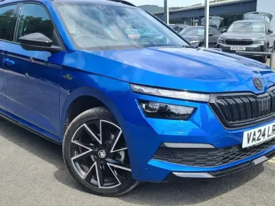 Used Skoda Kamiq Monte Carlo 150 HP (110 kW) 2024 Blue SUV