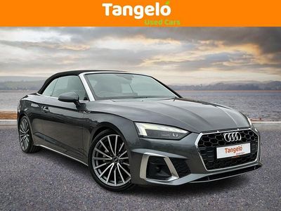 Used Audi A5 Cabriolet S-Line 204 HP (150 kW) 2021 Grey Cabriolet