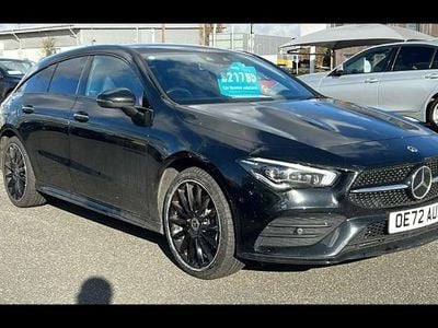 Used Mercedes CLA250e AMG Line Premium Plus 2022 Black Sedan