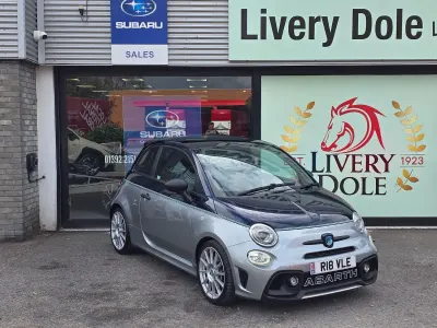 Used Abarth 695 180 HP (132 kW) 2018 Grey/blue Hatchback