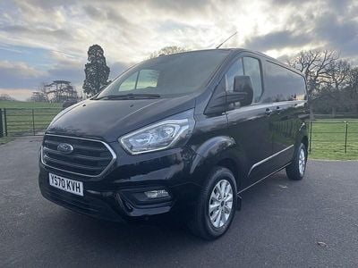 Black Used 2020 Ford Transit Custom Limited Van | £13,795 (Good price)