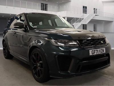 Green Used 2021 Land Rover Range Rover Sport SVR SUV | £51,995 (Fair price)