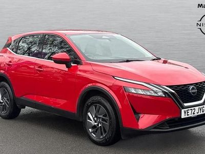 Red Used 2022 Nissan Qashqai Acenta Premium SUV | £14,951 (Good price)