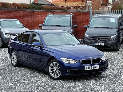 Used BMW 320 Comfort Edition 2017 Blue Sedan