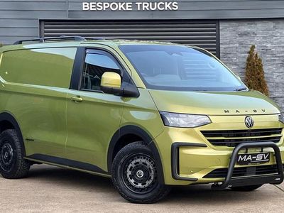 New VW Transporter Pro 2025 Warm green metallic Van
