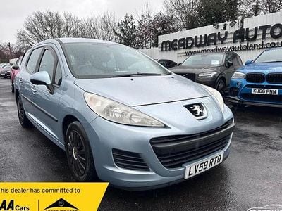 Blue Used 2010 Peugeot 207 S Estate | £995 (Fair price)
